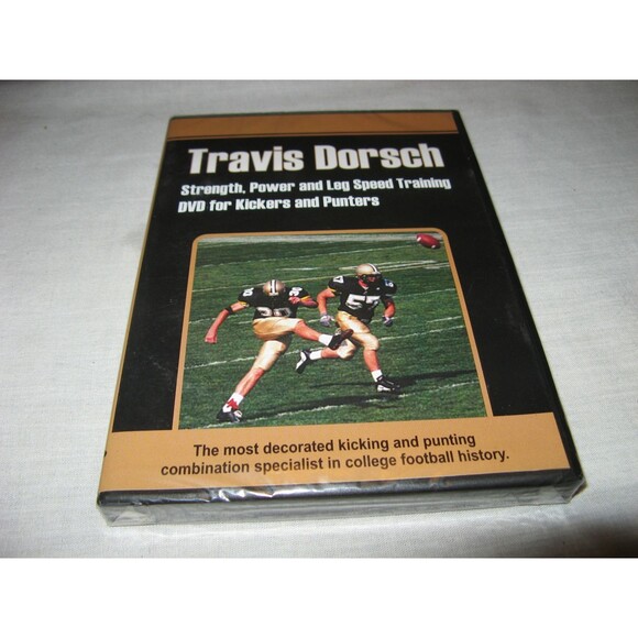 Travis Dorsch Strength Power & Leg Speed Training For Kickers & Punters DVD NEW - Picture 1 of 2
